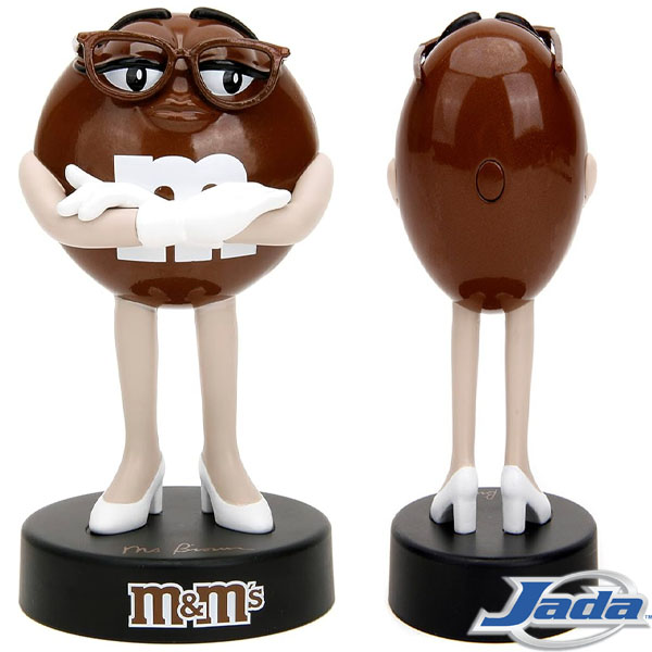 Jada Toys M&M's Brown MetalFigs 4 Inch Die Cast Figure